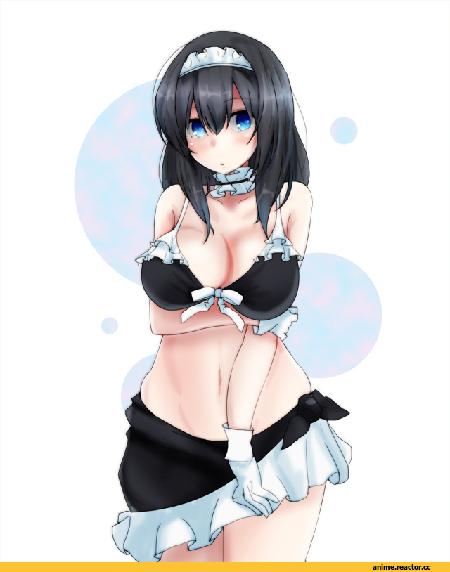 ryuu., Sagisawa Fumika, Idolmaster, Anime Ero Swim, Anime Ero, Maid, удалённое, Anime