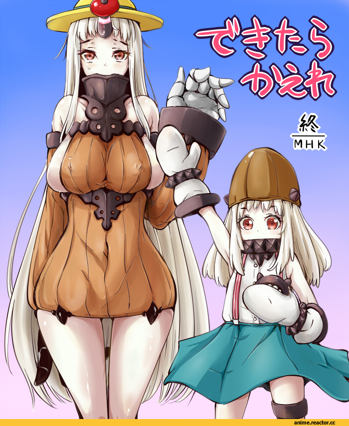 Seaport Hime, Kantai Collection, Northern Ocean Hime, fuyu mi, Anime