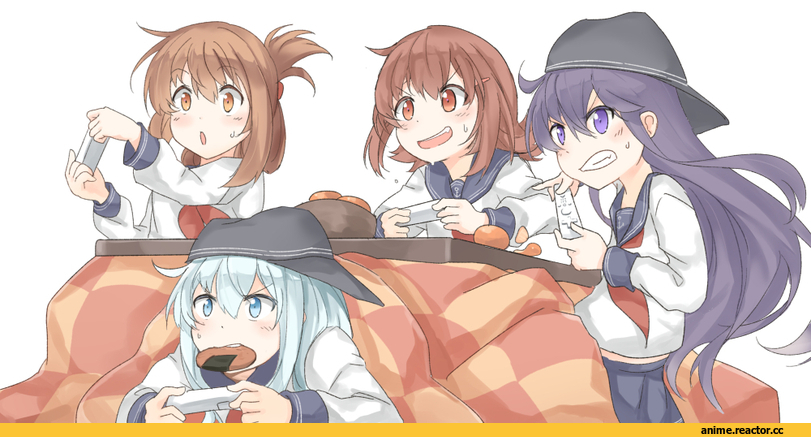 Akatsuki, Kantai Collection, Hibiki (Kantai Collection), Ikazuchi, inazuma, Anime