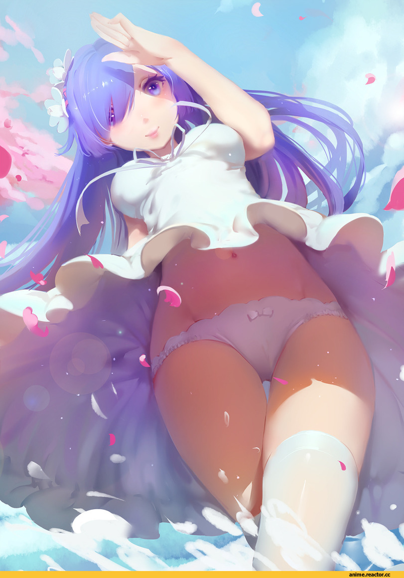 Re Zero Kara Hajimeru Isekai Seikatsu, Rem (re zero), yuiko33miao, Anime Ero, Anime Ero Pantsu, Anime