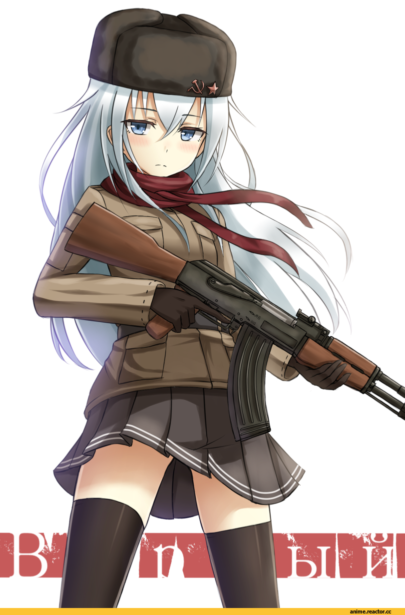 Verniy, Kantai Collection, rabochicken, Anime