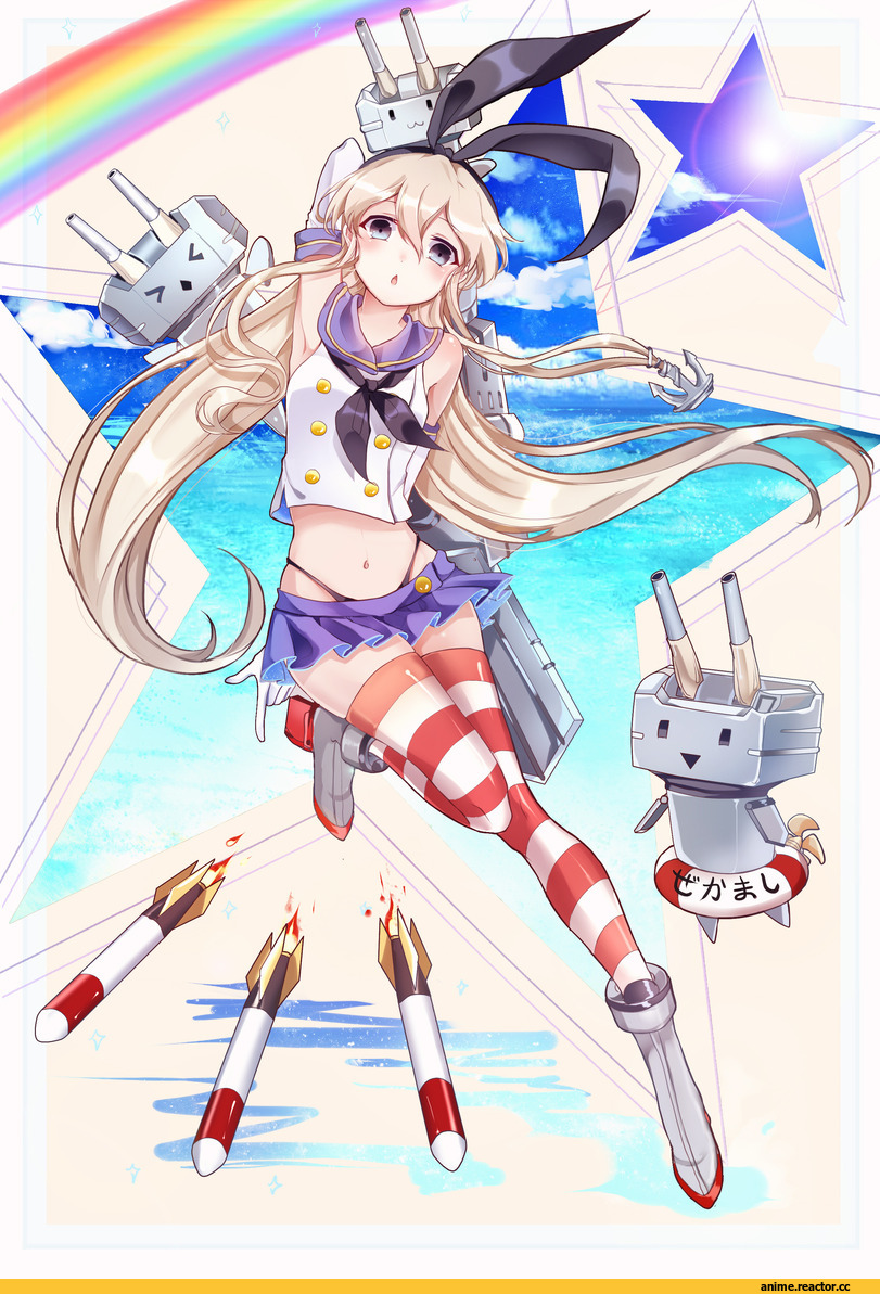 Shimakaze, Kantai Collection, xinghuo, Anime Art, Anime