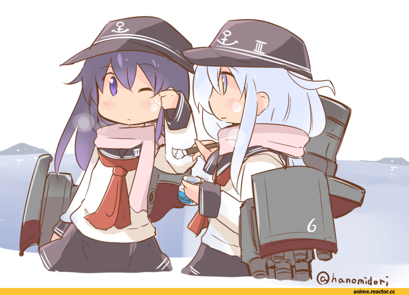 hanomido, Hibiki (Kantai Collection), Kantai Collection, akatsuki (kantai collection), Anime