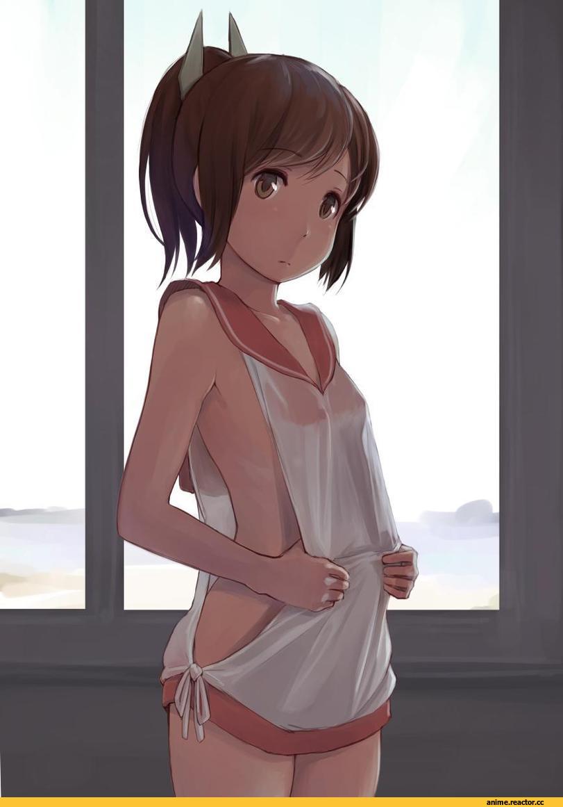 Kantai Collection, I-401, Wa (Genryusui), Anime Art, Anime