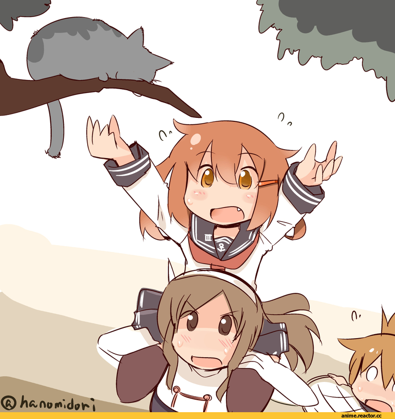 hanomido, Ashigara (kantai collection), Kantai Collection, ikazuchi (kantai collection), Inazuma (Kantai Collection), Anime