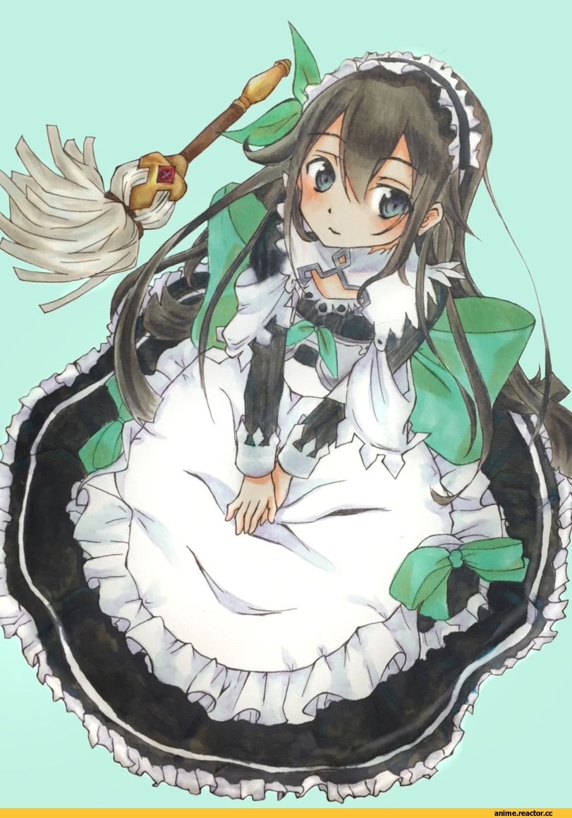 Sword Art Online, Kirito, Maid, Anime Paint, Anime Art, Anime