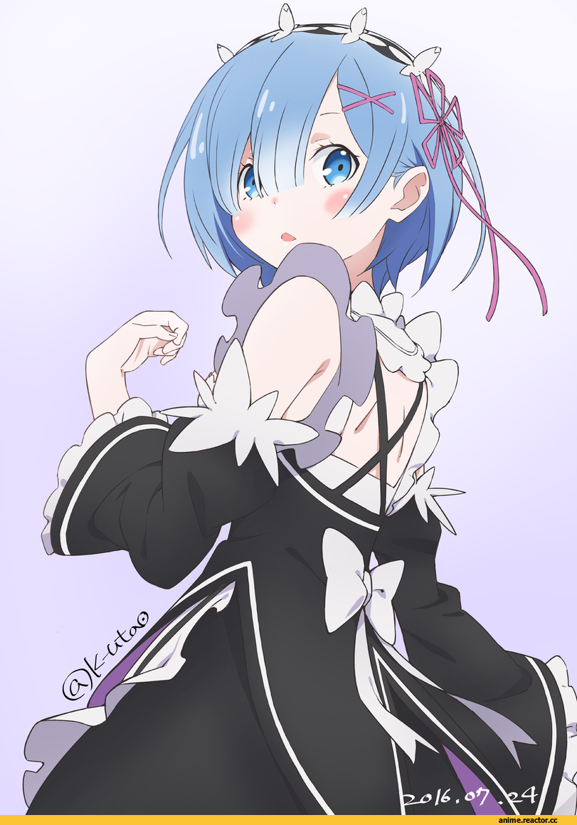 Re Zero Kara Hajimeru Isekai Seikatsu, Rem (re zero), utao, Anime