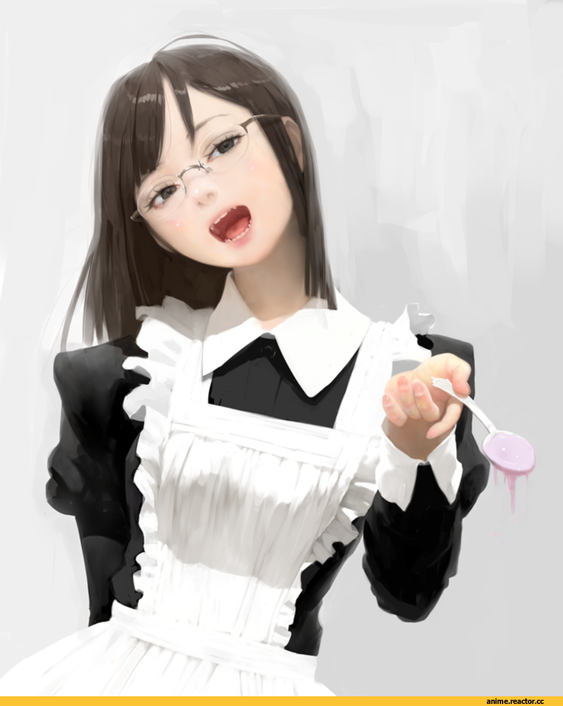 Anime Art, Anime Original, mujiha (mlog), Maid, Anime