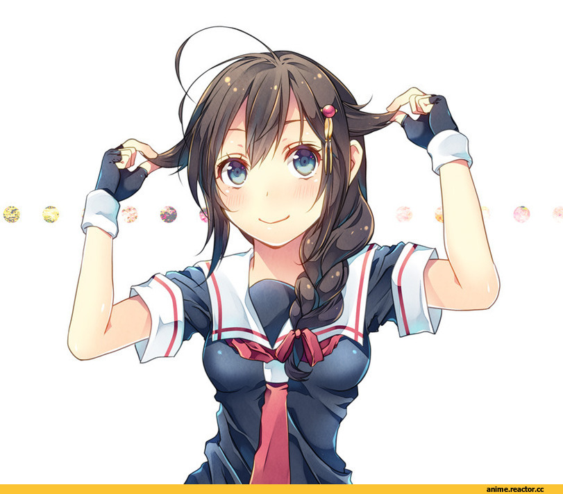 shiomizu (swat), Shigure (Kantai Collection), Kantai Collection, Anime