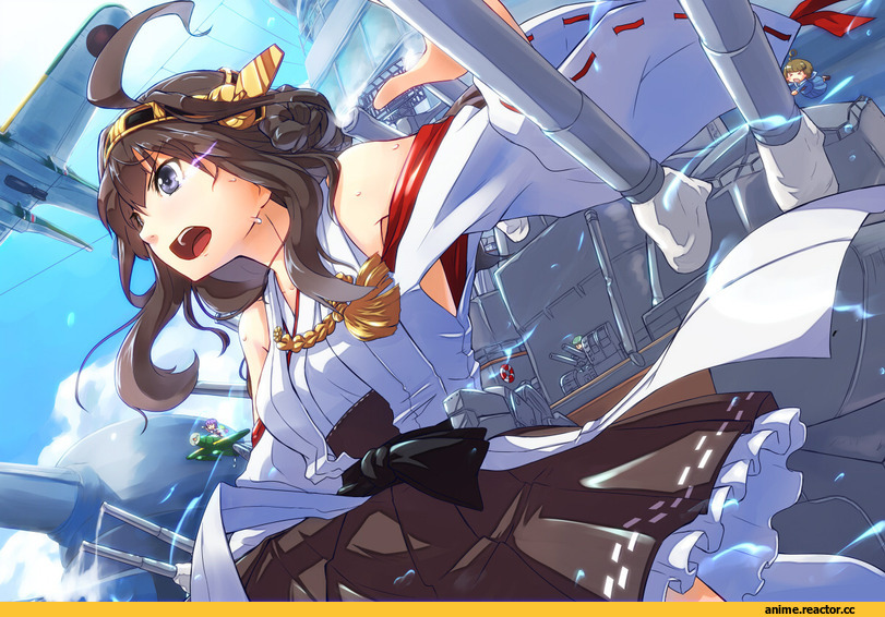 Kongou (Kantai Collection), Kantai Collection, Anime Art, Anime