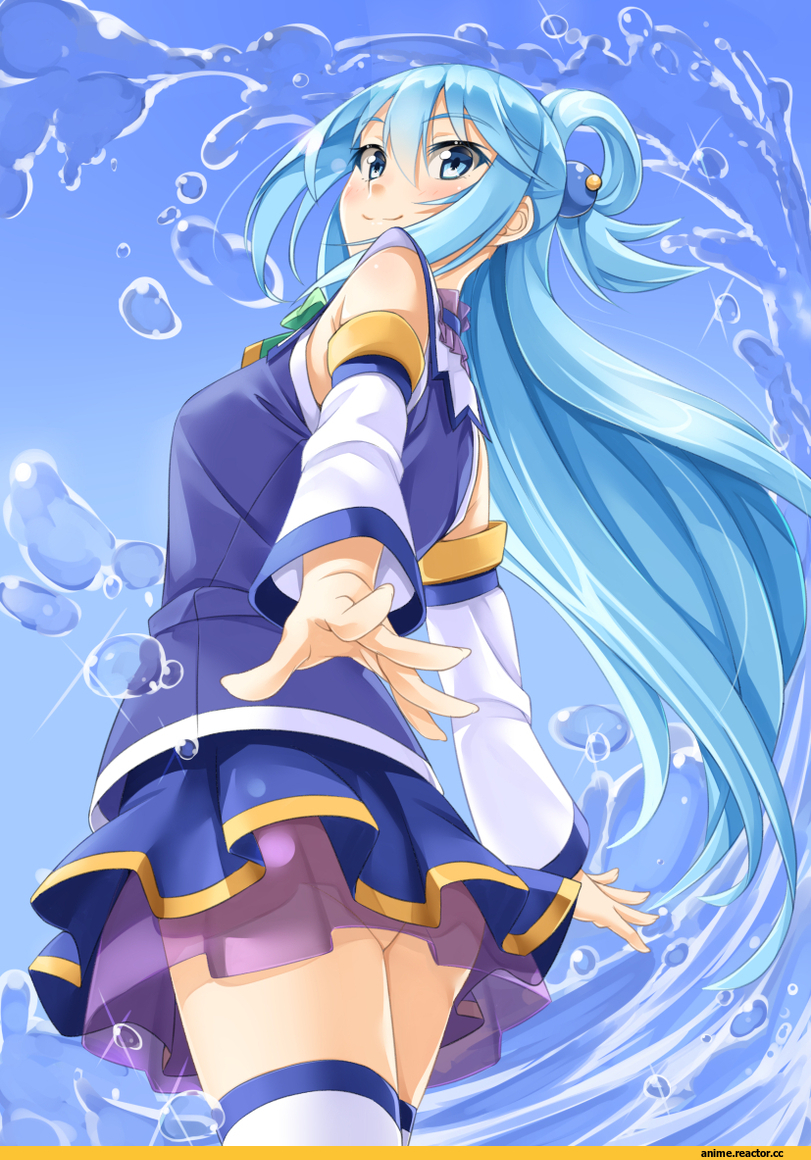 Aqua (KonoSuba), KonoSuba, miri (ago550421), Anime