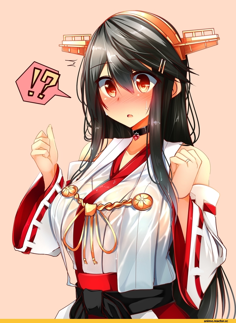 Tsukui Kachou, Anime Art, Haruna (Kantai Collection), Kantai Collection, Anime