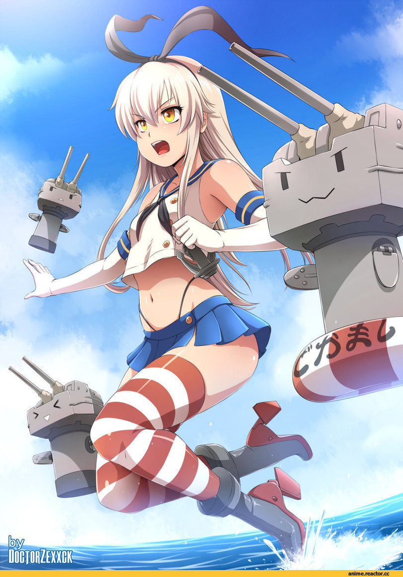 shimakaze (kantai collection), Kantai Collection, DoctorZexxck, Anime