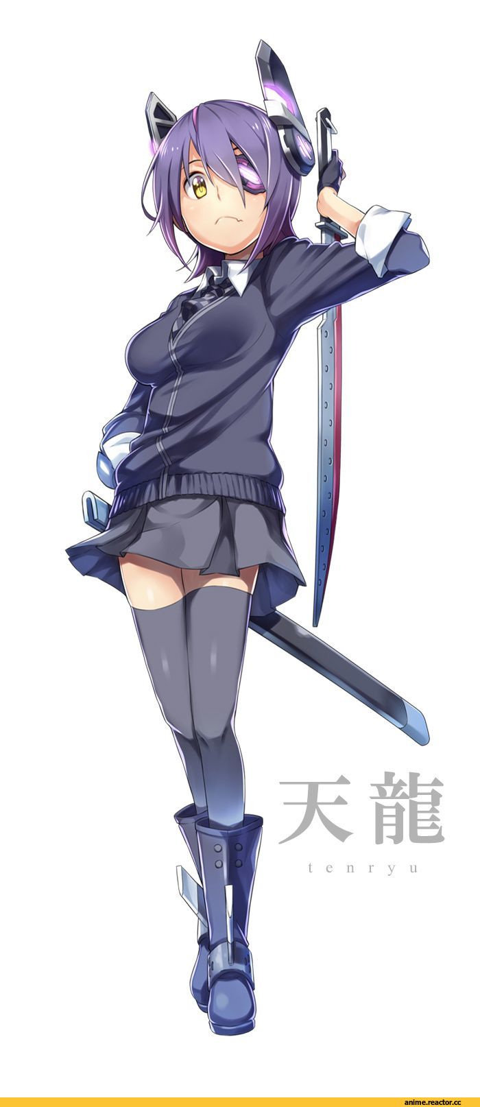 tenryuu (kantai collection), Kantai Collection, Anime