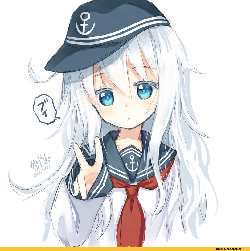 Kantai Collection, hibanar, Hibiki (Kantai Collection), Anime