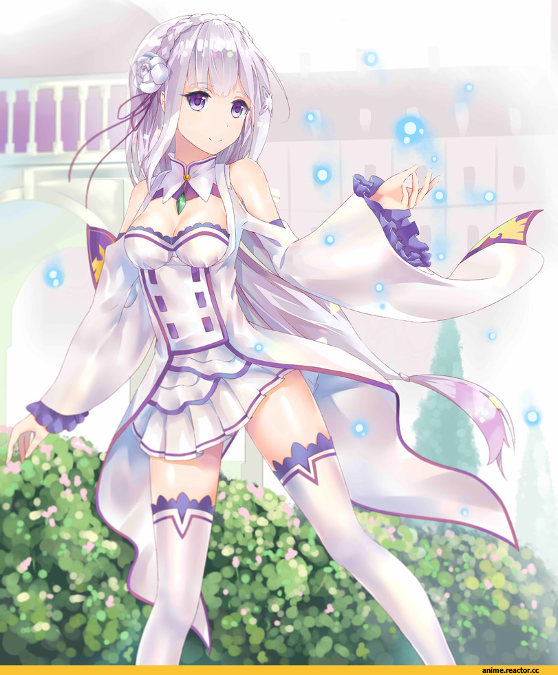 Emilia (re zero), Re Zero Kara Hajimeru Isekai Seikatsu, Anime