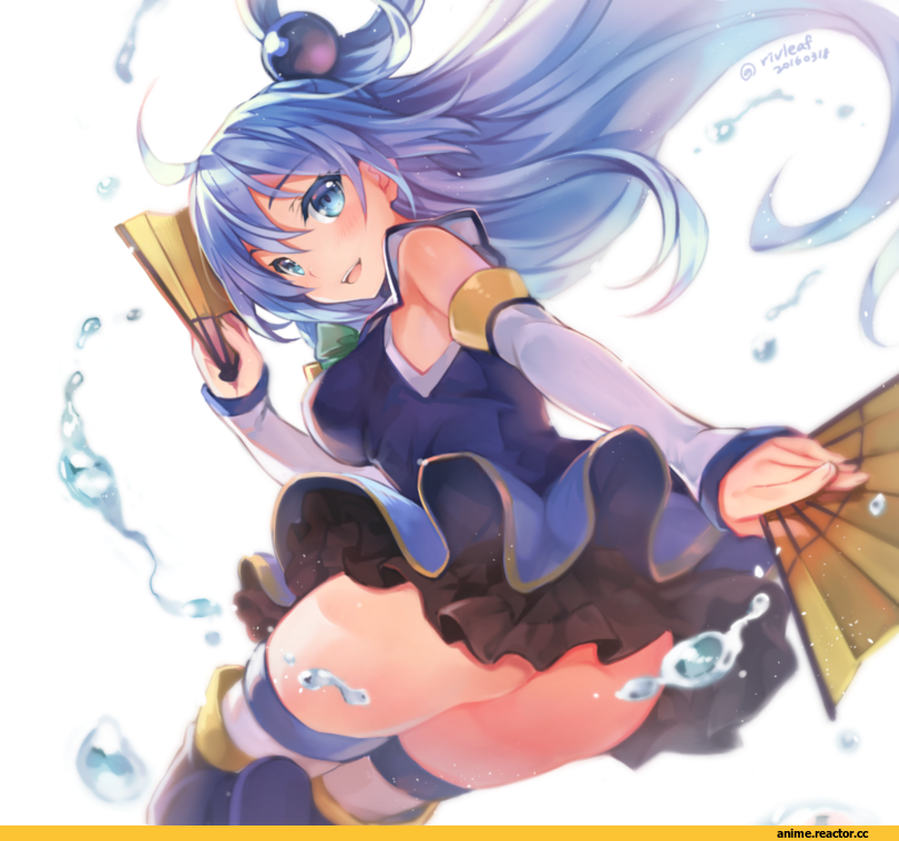 Aqua (KonoSuba), KonoSuba, Anime Art, Anime