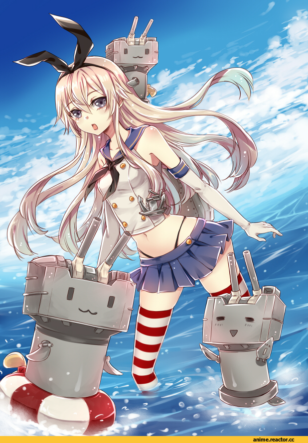 Shimakaze, Kantai Collection, Anime