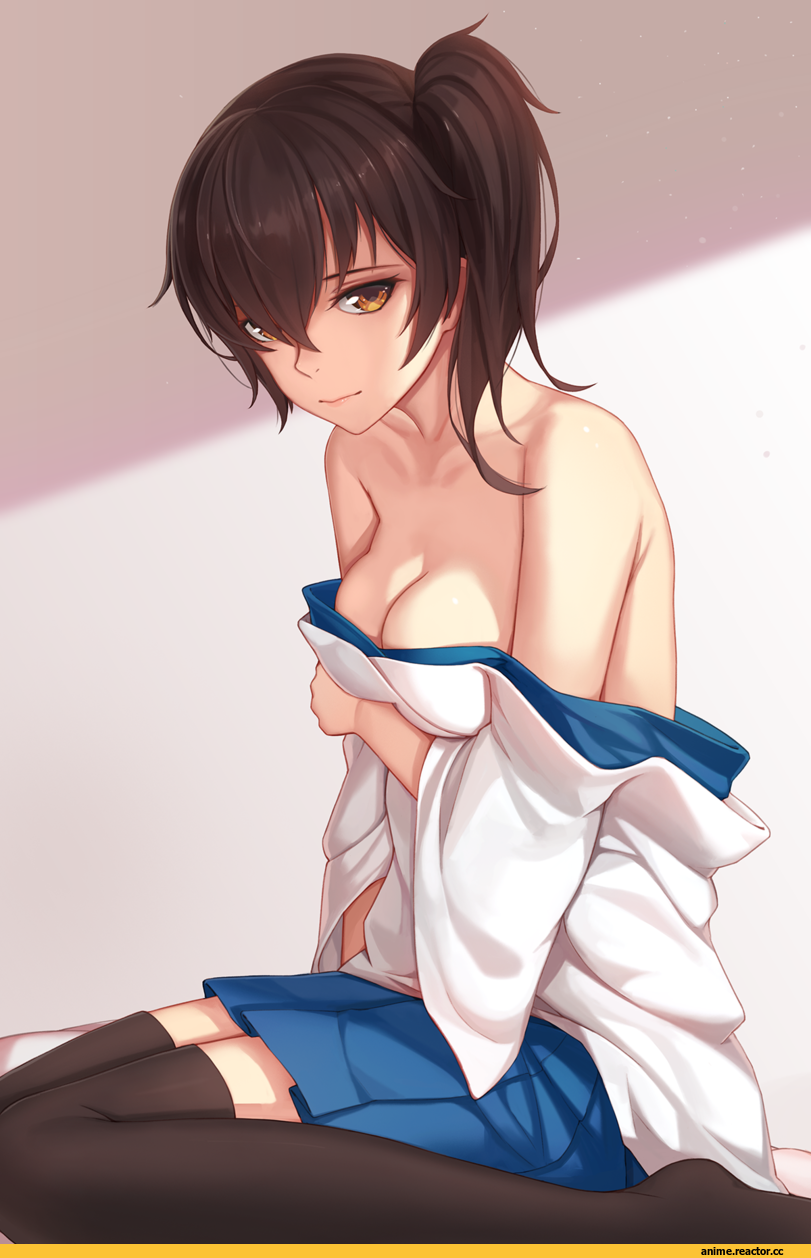 NIAN, Anime Art, Kaga (Kantai Collection), Kantai Collection, Anime