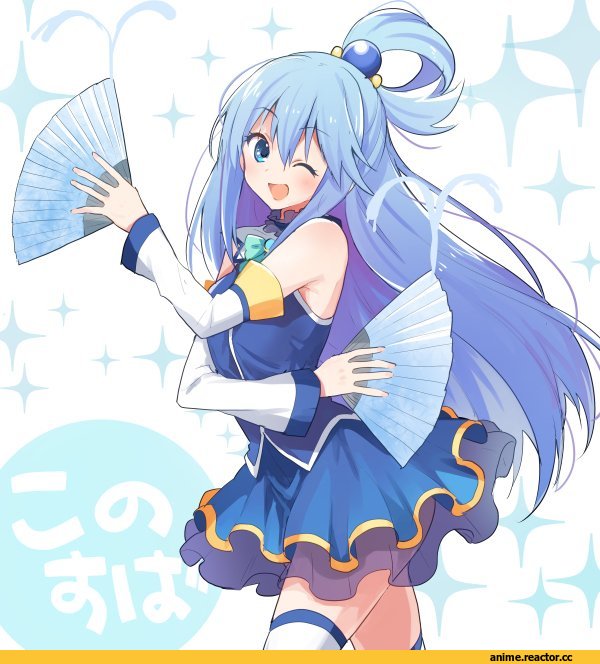 KonoSuba, Aqua (KonoSuba), koto (colorcube), Anime Art, Anime