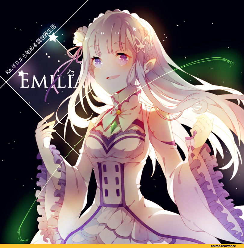 Re Zero Kara Hajimeru Isekai Seikatsu, Emilia (re zero), Melon, Anime