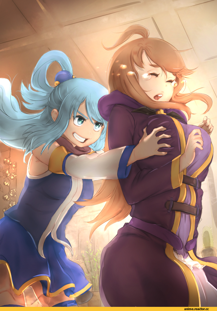 KonoSuba, Wiz (KonoSuba), Aqua (KonoSuba), Anime