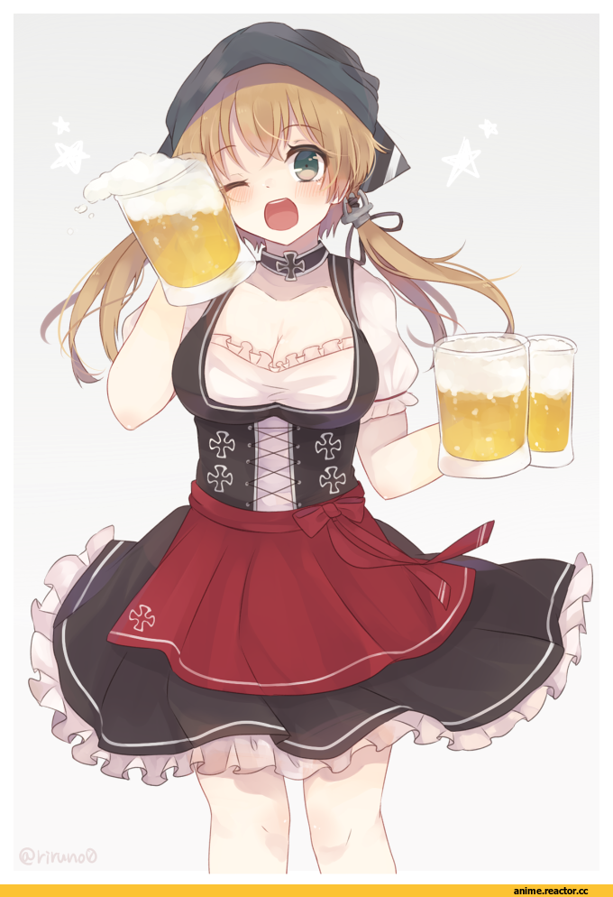 riruno, Prinz Eugen (Kantai Collection), Kantai Collection, Anime