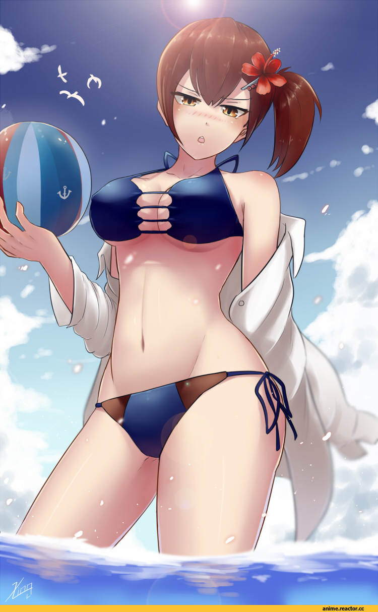 Anime Ero, Kaga (Kantai Collection), Kantai Collection, Anime Ero Swim, bu li, Anime