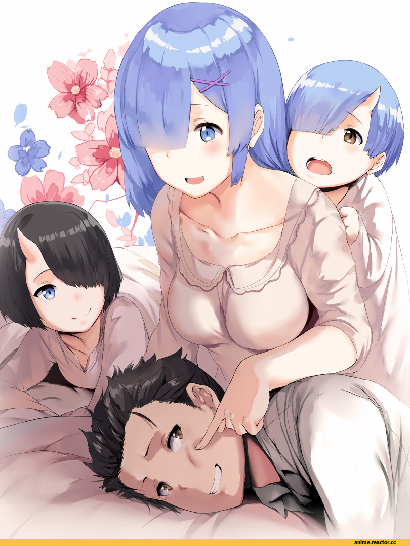 hews hack, Anime Art, Rem (re zero), Re Zero Kara Hajimeru Isekai Seikatsu, Natsuki Subaru, Anime