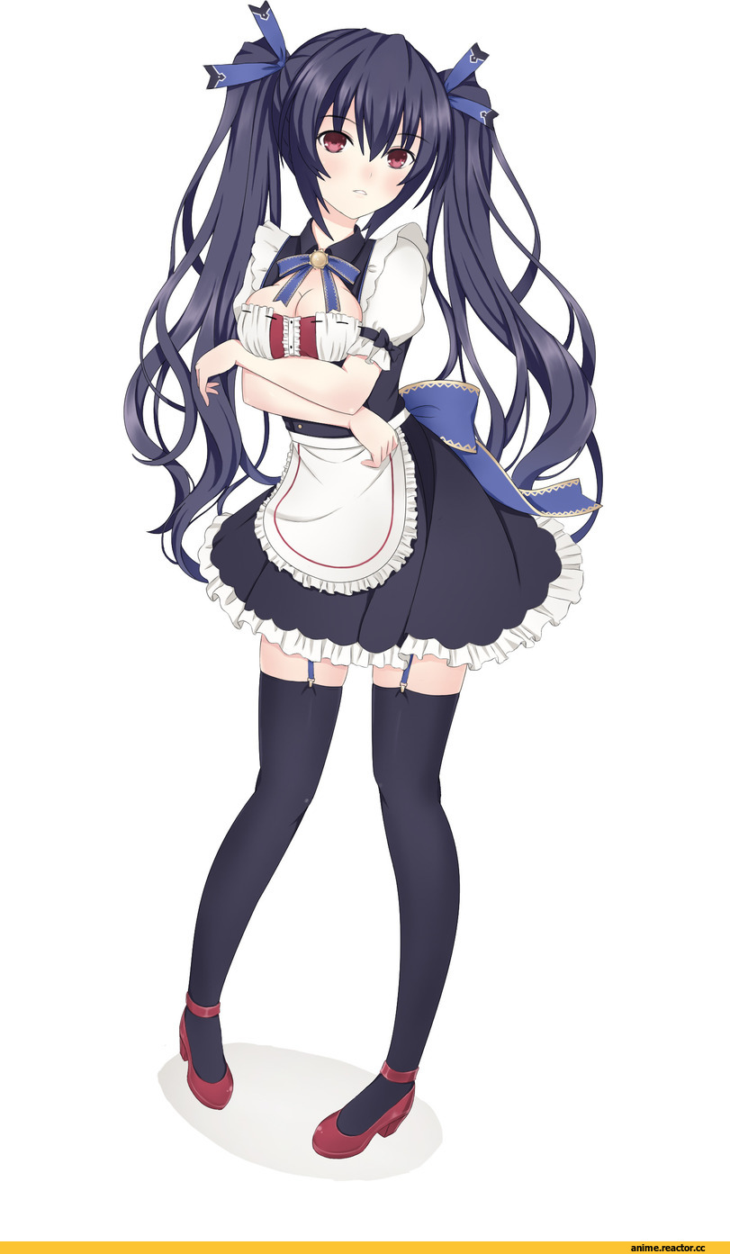 Noire (Neptune), Neptune (series), Maid, Harami, Anime