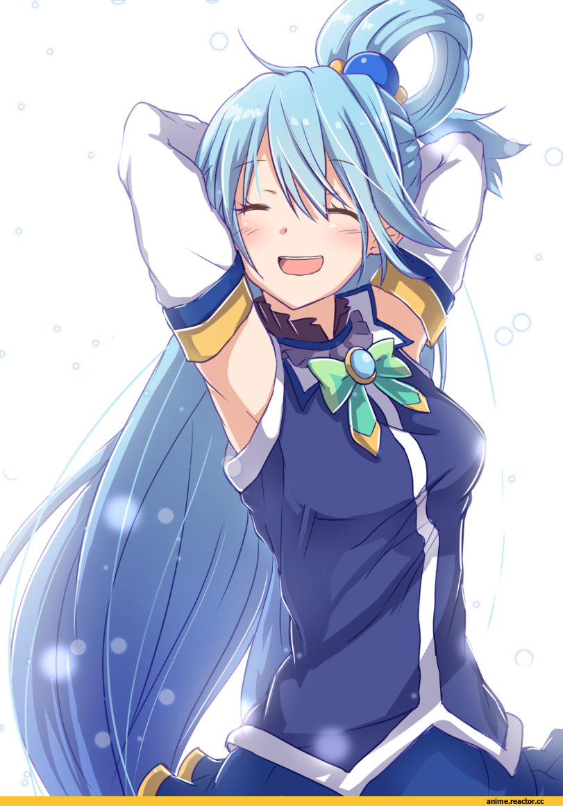 Aqua (KonoSuba), KonoSuba, sakeharasu, Anime