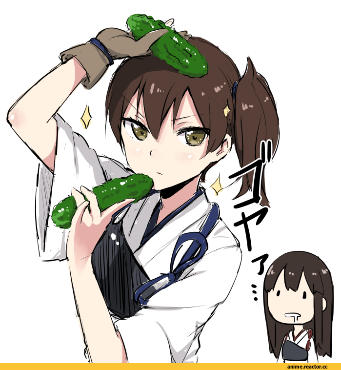 Kaga (Kantai Collection), Kantai Collection, Akagi (Kantai Collection), Anime