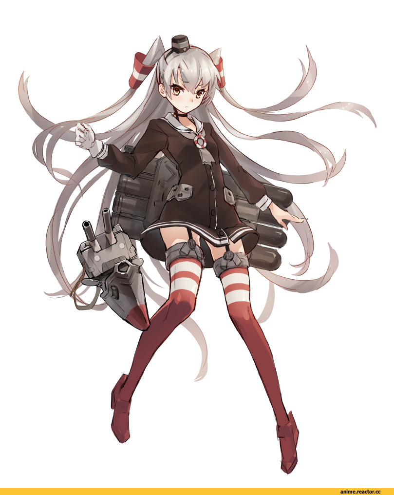 Amatsukaze (Kantai Collection), Kantai Collection, Anime Art, dakuro, Anime