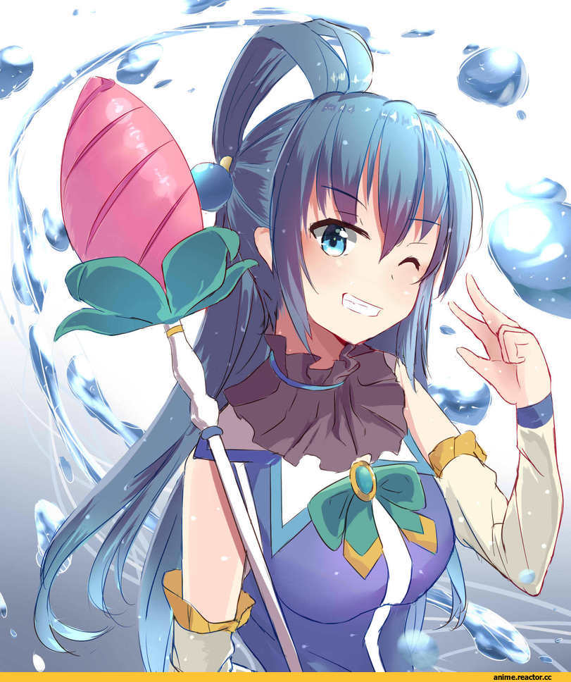 Aqua (KonoSuba), KonoSuba, Anime