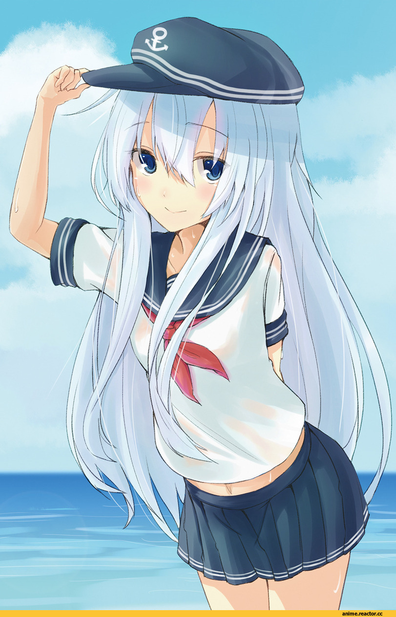 Kantai Collection, Hibiki (Kantai Collection), remil, Anime Art, Anime