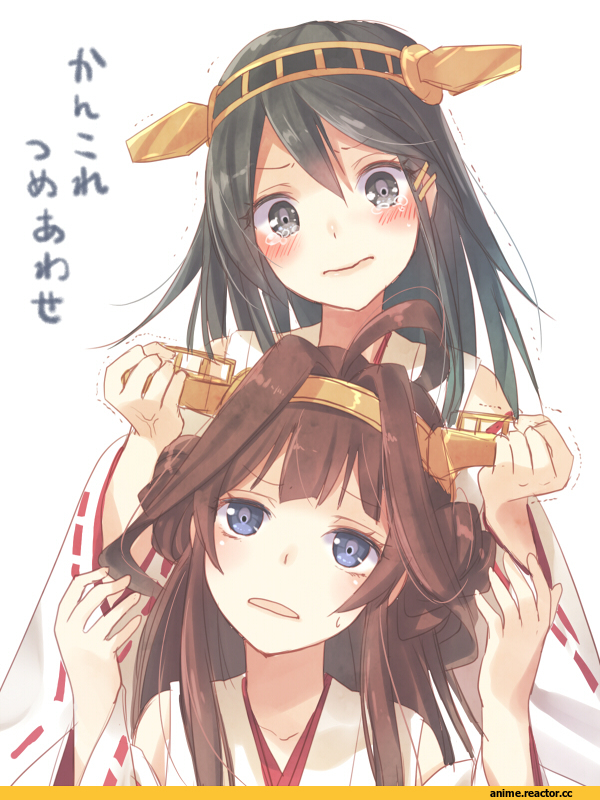 Kongou (Kantai Collection), Kantai Collection, Haruna (Kantai Collection), Anime