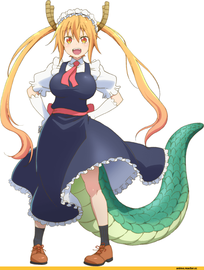 Kobayashi-san Chi no Maid Dragon, Tooru (MaiDragon), Dragon Girl (Anime), Monster Girl (Anime), Maid, kadowaki miku, Anime