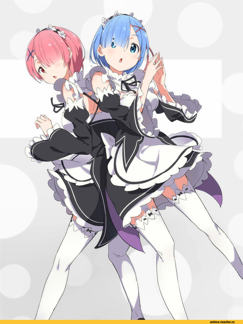 Rem (re zero), Re Zero Kara Hajimeru Isekai Seikatsu, Ram (Re Zero), Anime