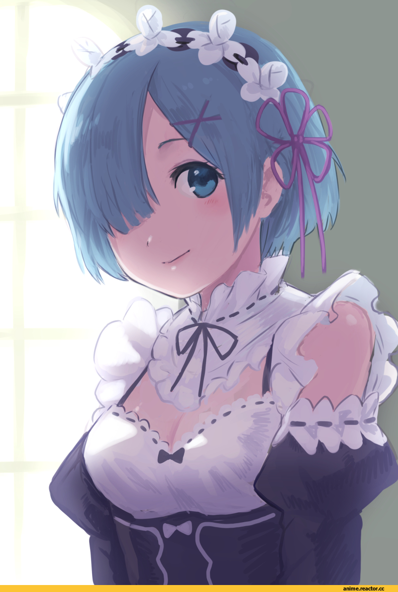 Re Zero Kara Hajimeru Isekai Seikatsu, Rem (re zero), mzkui 232, Anime Art, Maid, Anime