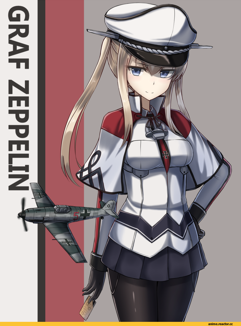 Anime Art, rabochicken, Kantai Collection, Graf Zeppelin, Anime