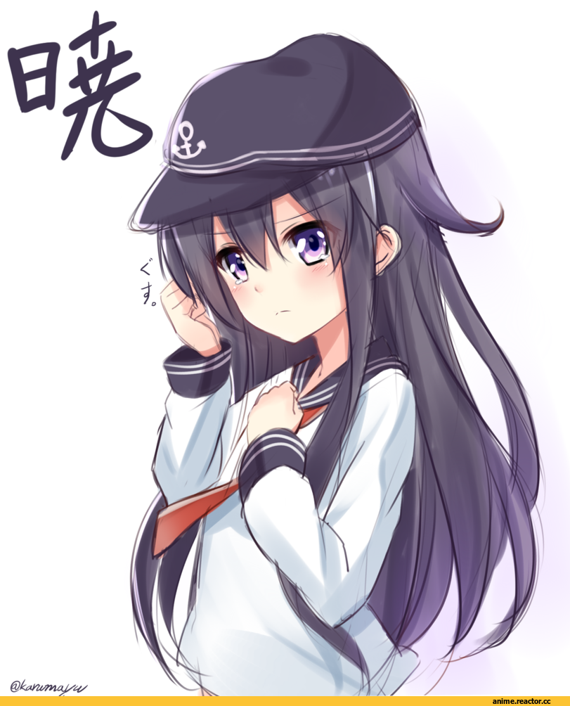 Akatsuki, Kantai Collection, Anime Art, karumayu, Anime