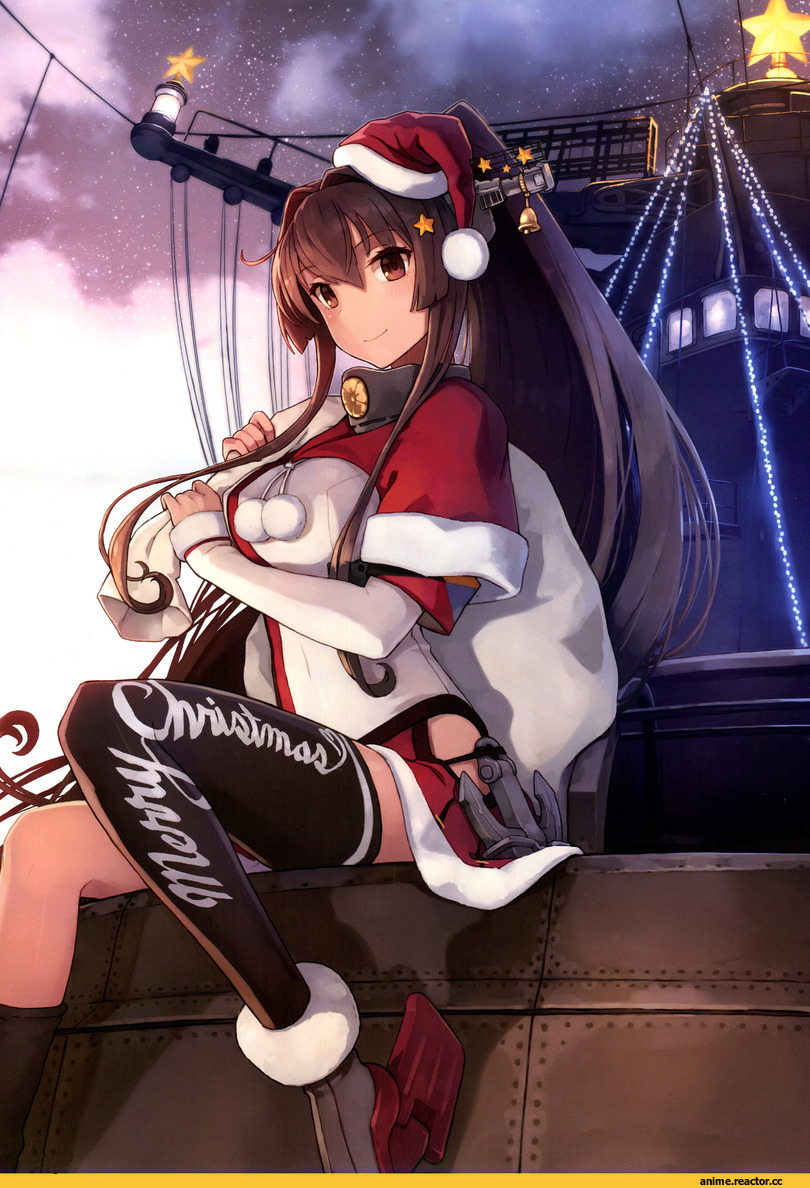 shizuma yoshinori, Yamato (Kantai Collection), Kantai Collection, Anime Art, Anime Christmas, Anime