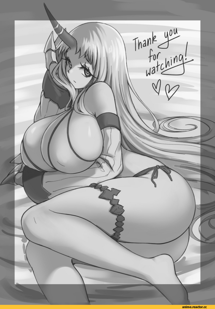 Seaport Hime, Kantai Collection, Monochrome (Anime), Anime Art, pas (paxiti), Anime Ero, Anime