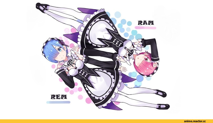 Rem (re zero), Re Zero Kara Hajimeru Isekai Seikatsu, Ram (Re Zero), Anime