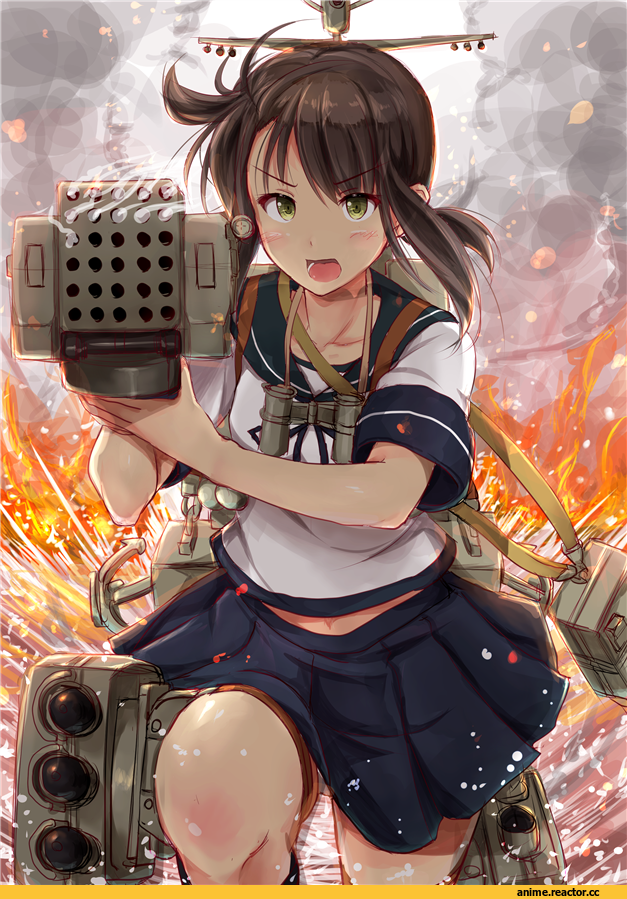 Fubuki (Kantai Collection), Kantai Collection, Anime Art, Ichikawa Feesu, Anime