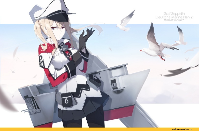 Graf Zeppelin, Kantai Collection, ello-chan, Anime