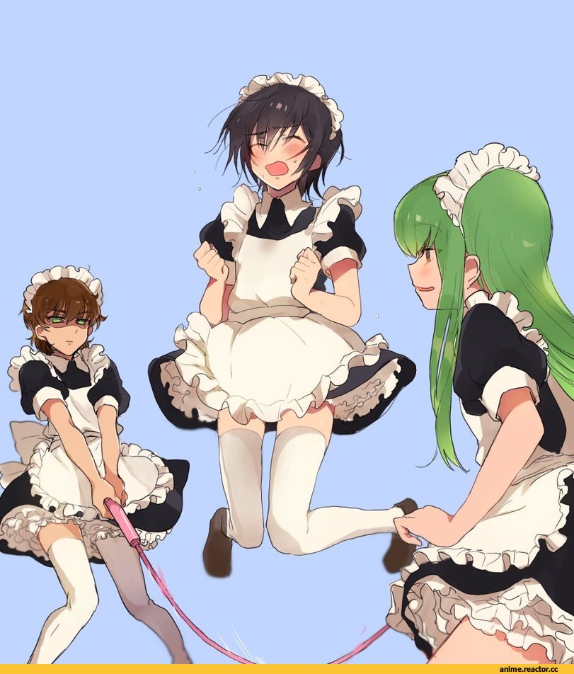 sumi otto, CC, Code Geass, Kururugi Suzaku, Lelouch, Britannian Imperial Family, Maid, Anime