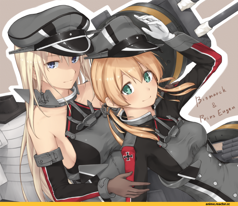 Bismarck (Kantai Collection), Kantai Collection, Prinz Eugen, Enosan, Anime