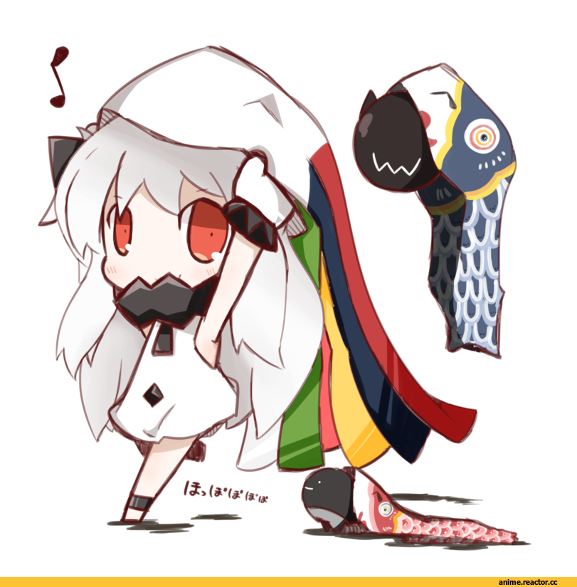 Kantai Collection, Northern Ocean Hime, nuu (nu-nyu), Anime