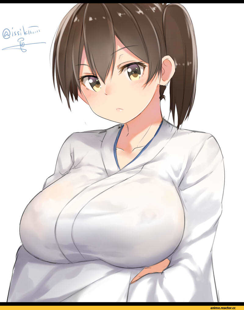 Kantai Collection, Kaga (Kantai Collection), Isshiki (Ffmania7), Anime Art, Anime Ero, Anime